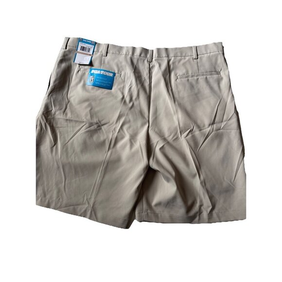 PGA tour shorts Beige Size 42 NWT UPF 50 - Picture 8 of 8
